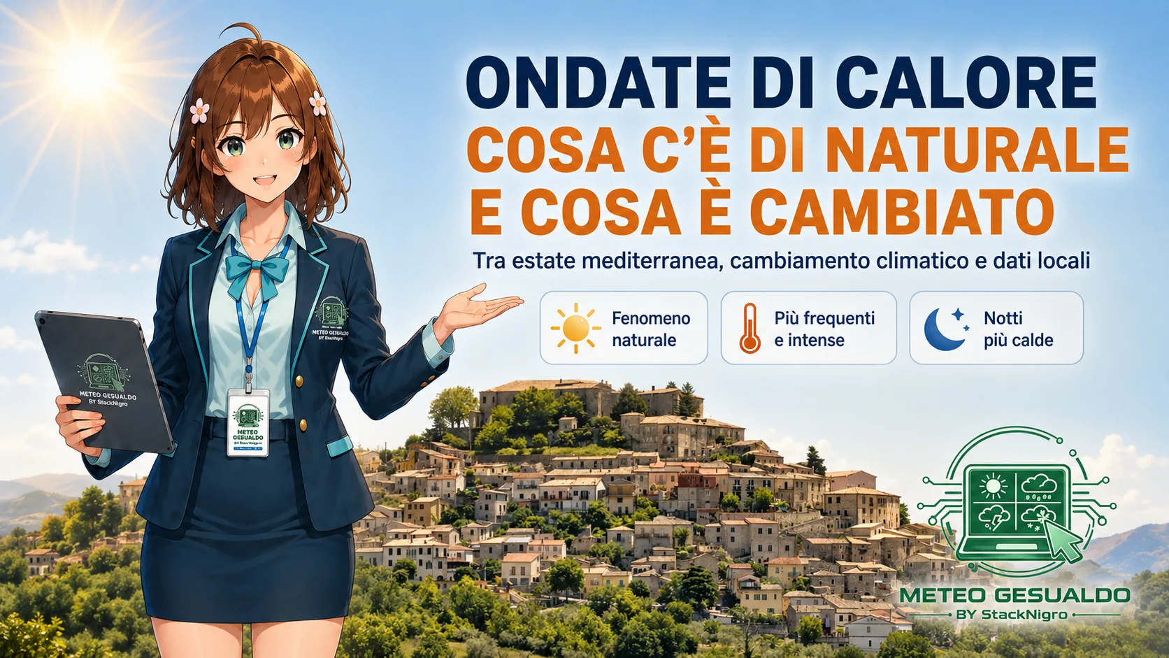 Ondate di calore: cosa c’è di naturale e cosa è cambiato negli ultimi decenni?