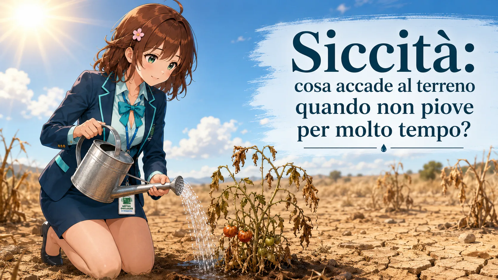 Siccità: cosa accade al terreno quando non piove per molto tempo?