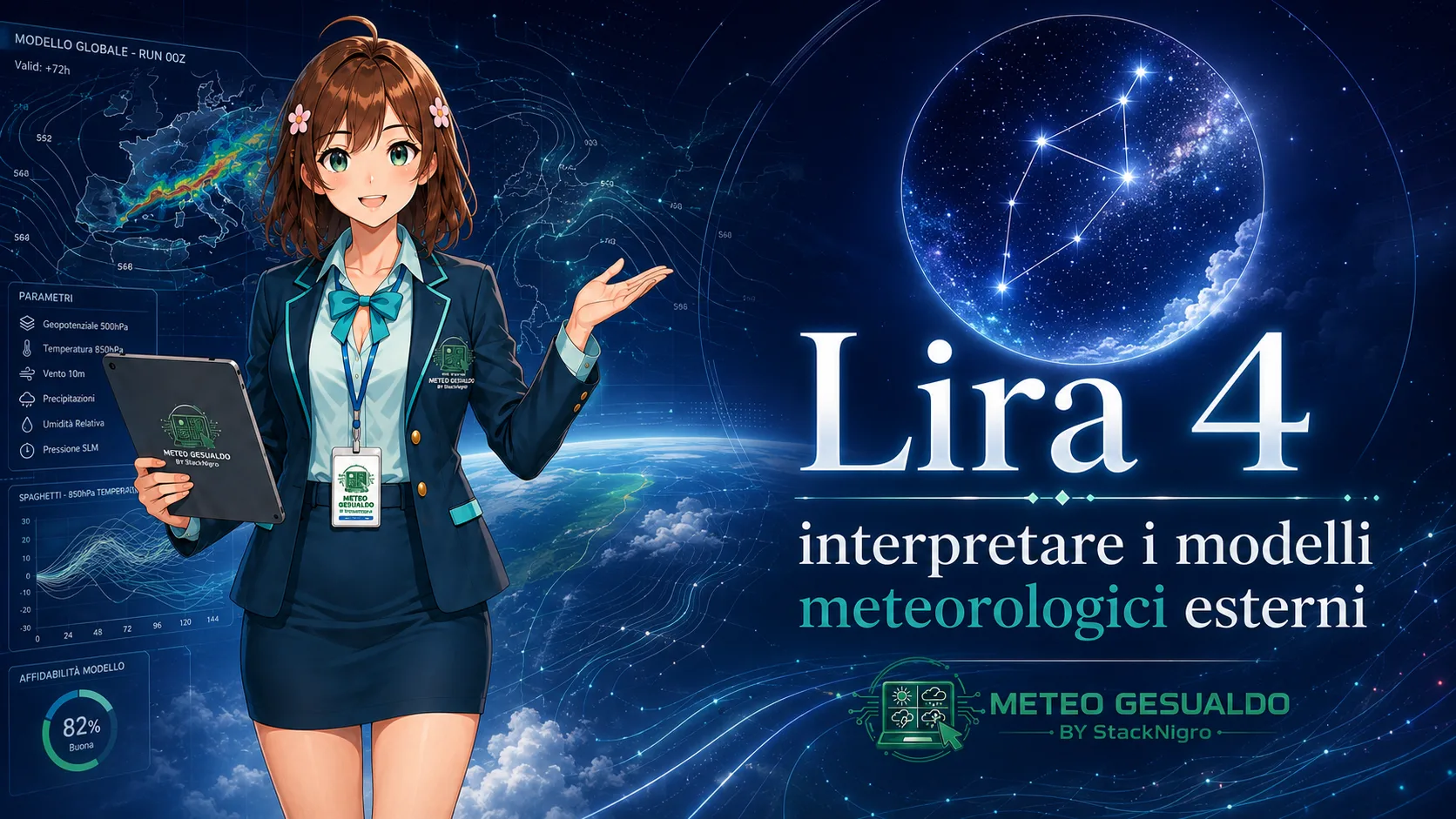 Lira 4: interpretare i modelli meteorologici esterni