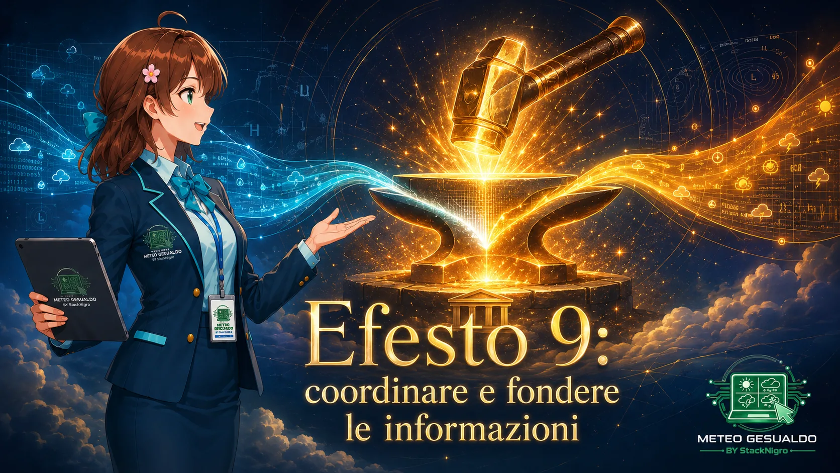 Efesto 9: coordinare e fondere le informazioni